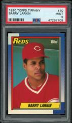 Barry Larkin #10 Baseball Cards 1990 Topps Tiffany Prices