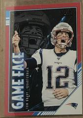 Tom Brady [Red] Football Cards 2020 Panini Score Game Face Prices