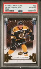patrice bergeron #22 Hockey Cards 2009 Upper Deck Artifacts Prices