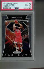 James Harden Basketball Cards 2019 Panini Prizm Far Out Prices