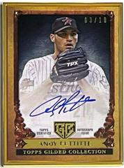 Andy Pettitte [Onyx] #GOG-AP Baseball Cards 2023 Topps Gilded Collection Gallery of Gold Autographs Prices