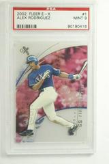 Alex Rodriguez #1 Baseball Cards 2002 Fleer EX Prices