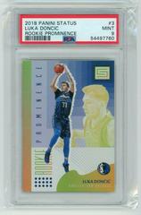 Luka Doncic Basketball Cards 2018 Panini Status Rookie Prominence Prices
