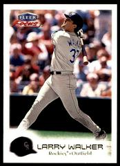 Larry Walker #5 Baseball Cards 2000 Fleer Focus Prices