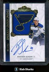 Brayden Schenn Hockey Cards 2020 Upper Deck The Cup Inked Insignias Autograph Patch Prices
