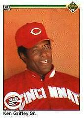 Ken Griffey Sr. #682 Baseball Cards 1990 Upper Deck Prices