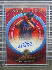 Blaze Jordan [Red] Baseball Cards 2022 Bowman Inception Prospect Autographs Prices