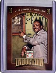 Joe Morgan Baseball Cards 2013 Panini Cooperstown Induction Prices