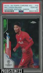 Hee chan Hwang [Green] Soccer Cards 2019 Topps Chrome UEFA Champions League Sapphire Prices