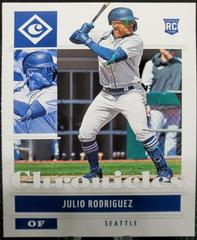 Julio Rodriguez Baseball Cards 2022 Panini Chronicles Prices