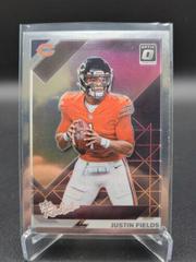 Justin Fields #TR-4 Football Cards 2021 Panini Donruss Optic The Rookies Prices