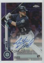 Austin Nola [Purple Refractor] Baseball Cards 2020 Topps Chrome Rookie Autographs Prices
