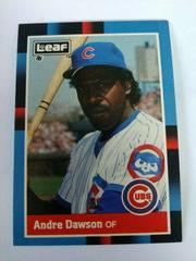 Andre Dawson #126 Baseball Cards 1988 Leaf Prices