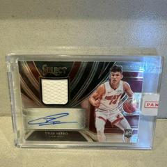 Tyler Herro #THR Basketball Cards 2019 Panini Select Rookie Jersey Autographs Prices