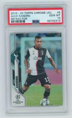 Alex Sandro [Refractor] #6 Soccer Cards 2019 Topps Chrome UEFA Champions League Prices
