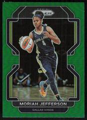 Moriah Jefferson [Green] #2 Basketball Cards 2022 Panini Prizm WNBA Prices