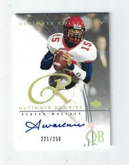 Seneca Wallace [Autograph] Football Cards 2003 Ultimate Collection Prices