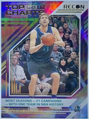 Dirk Nowitzki [Gold] #15 Basketball Cards 2021 Panini Recon Top of the Charts Prices