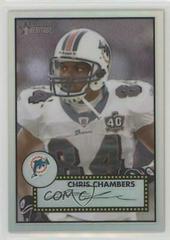 Chris Chambers [Refractor] #THC108 Football Cards 2006 Topps Heritage Chrome Prices