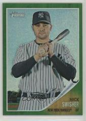 Nick Swisher Baseball Cards 2011 Topps Heritage Chrome Prices