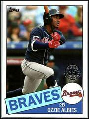 Ozzie Albies #85-11 Baseball Cards 2020 Topps 1985 35th Anniversary Prices