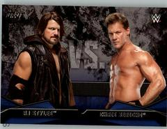 Chris Jericho, AJ Styles Wrestling Cards 2016 Topps WWE Then Now Forever Rivalries Prices