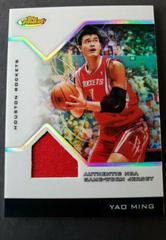 Yao Ming [Jersey Refractor] Basketball Cards 2004 Finest Prices