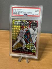 Shohei Ohtani [Gold] Baseball Cards 2022 Panini Mosaic Longball Masters Prices