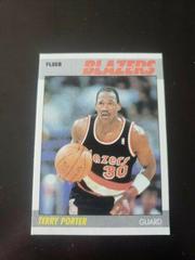 Terry Porter #89 Basketball Cards 1987 Fleer Prices
