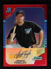Jayce Tingler [Refractor] #306 Baseball Cards 2005 Bowman Chrome Prices