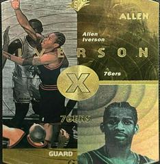 Allen Iverson [Gold] Basketball Cards 1997 Spx Prices