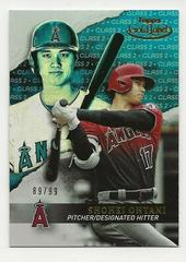 Shohei Ohtani [Class 2 Blue] #3 Baseball Cards 2020 Topps Gold Label Prices