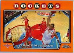 Tracy McGrady [Orange Refractor] Basketball Cards 2008 Topps Chrome Prices