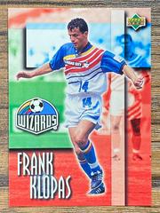 Frank Klopas #18 Soccer Cards 1997 Upper Deck MLS Prices