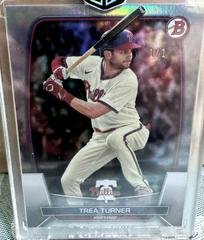 Trea Turner #10 Baseball Cards 2023 Bowman Prices