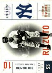 Phil Rizzuto Baseball Cards 2001 Upper Deck Legends of NY Prices