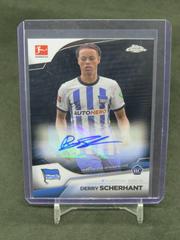 Derry Scherhant [Black] #BCA-DSC Soccer Cards 2022 Topps Chrome Bundesliga Autographs Prices