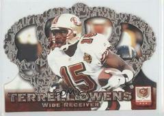 Terrell Owens [Silver] Football Cards 1996 Pacific Crown Royale Prices