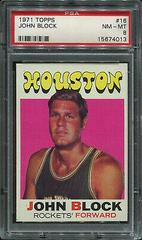 John Block #16 Basketball Cards 1971 Topps Prices