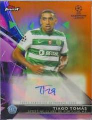 Tiago Tomas [Orange] #BA-TT Soccer Cards 2021 Topps Finest UEFA Champions League Autographs Prices