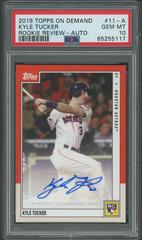 Kyle Tucker [Autograph] #11-A Baseball Cards 2019 Topps on Demand Rookie Review Prices