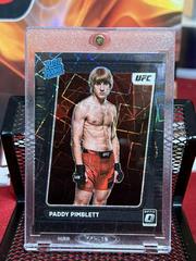 Paddy Pimblett [Black Velocity] Ufc Cards 2022 Panini Donruss Optic UFC Prices