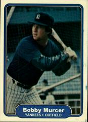 Bobby Murcer #44 Baseball Cards 1982 Fleer Prices