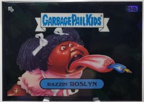 Razzin' ROSLYN [Black] #194b Garbage Pail Kids 2022 Sapphire