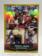 Terrell Owens [Gold Chrome Refractor] #21 Football Cards 2004 Topps Draft Picks & Prospects Prices