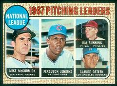 NL Pitching Leaders #9 Baseball Cards 1968 Topps Prices