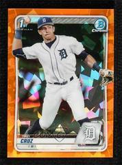 Trei Cruz [Orange] Baseball Cards 2020 Bowman Draft Sapphire Prices