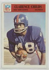 Clarence Childs #121 Football Cards 1966 Philadelphia Prices