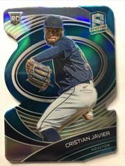 Cristian Javier [Neon Blue Die Cut] Baseball Cards 2021 Panini Spectra Prices