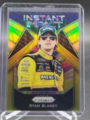 Ryan Blaney [Gold] #II-10 Racing Cards 2018 Panini Prizm Nascar Instant Impact Prices